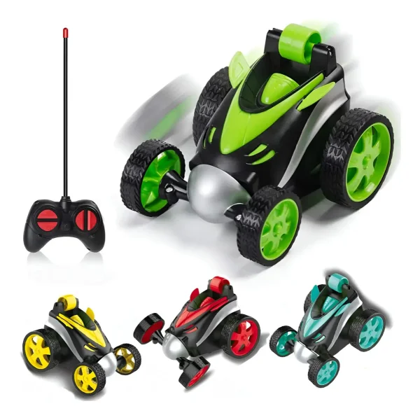 Auto A Radio Control Remoto Stunt Car Giro 360° Escala 1:24