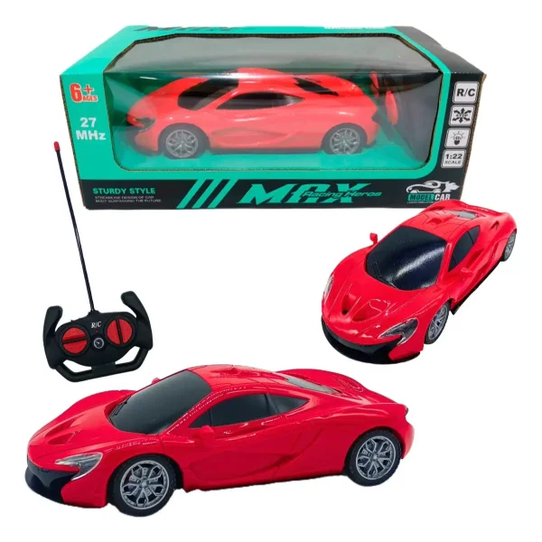 Auto Deportivo De Carrera A Control Remoto Sonido Y Luces