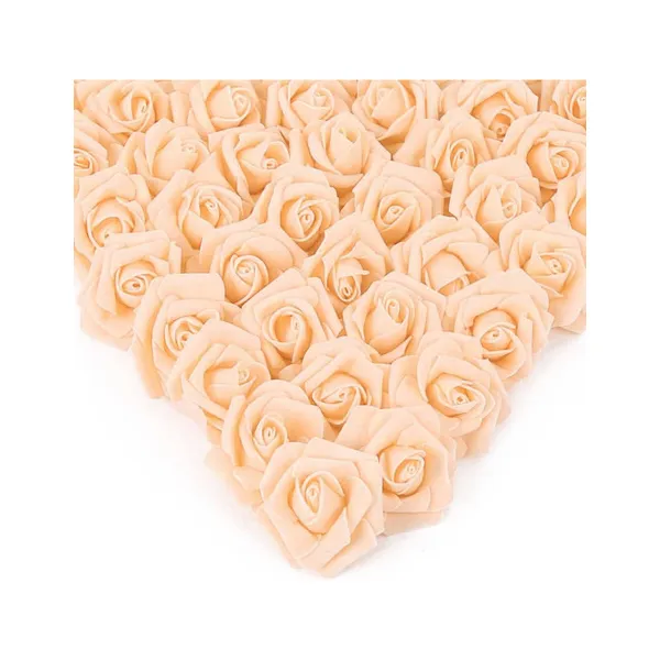Mini Rosas Flores Artificiales Decoracion Pack X250