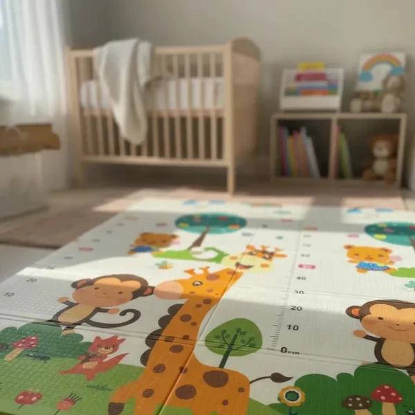 Alfombra Antigolpes Plegable Bebes Reversible 150x200cm