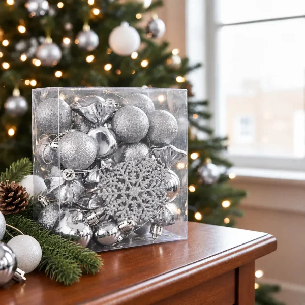 Adornos Navideños Set Decoracion 26u Surtido Navidad Bolas