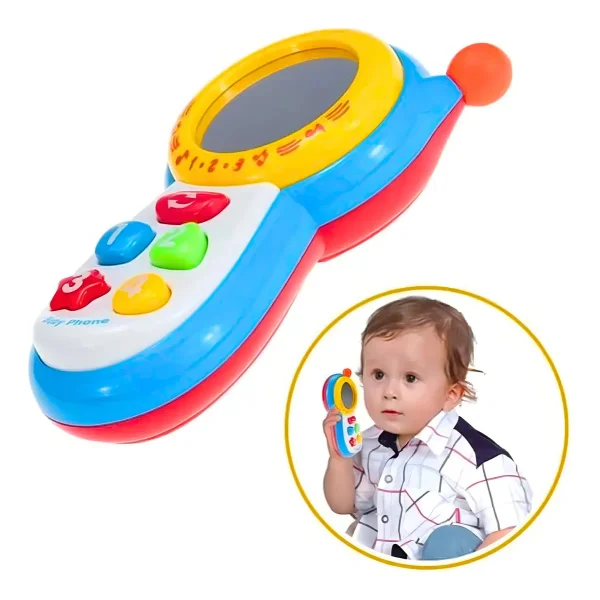 Telefono Celular Didactico Bebe Luz Y Sonido