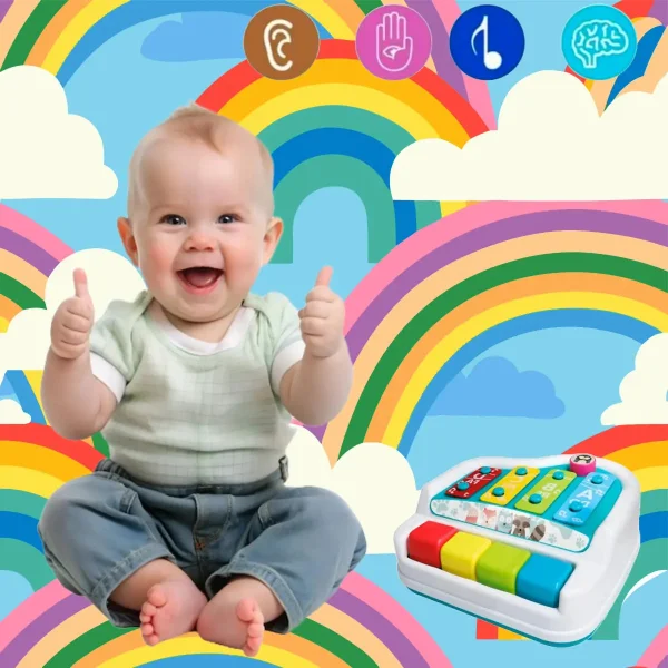 Xilofon Musical Juguete Xylofon Piano Instrumento Bebe