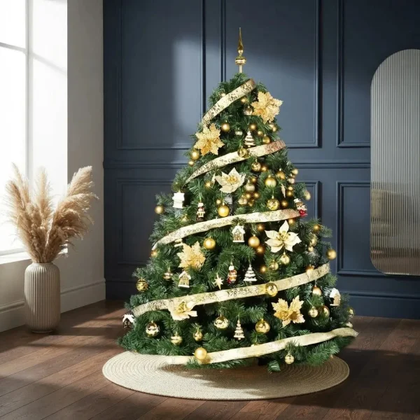 Arbol de Navidad Extra Lujo Patagonia 1.80mts Con Adornos X72
