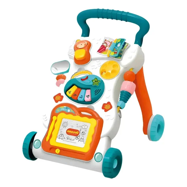 Andador Musical 3 En 1 Bebe Con Luz Y Sonido