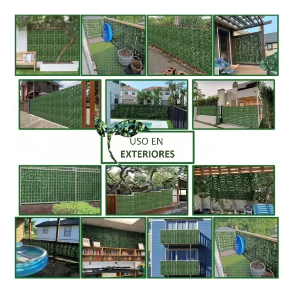 Jardin Vertical Artificial Muro Verde Panel 300 X 100 Cm