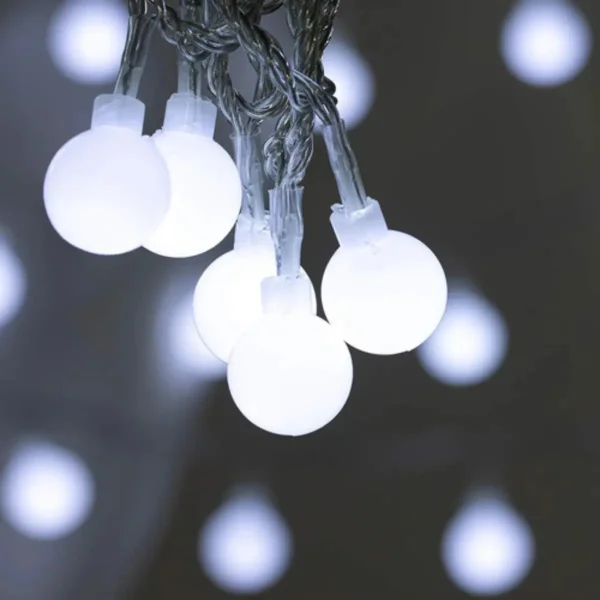 Tira Luz Led 5m Guirnalda X28 220v Luces Navidad Fria Calida