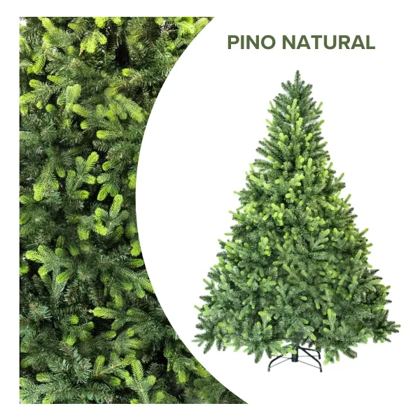 Arbol De Navidad Pino Natural Super Real 1.80mts Verde