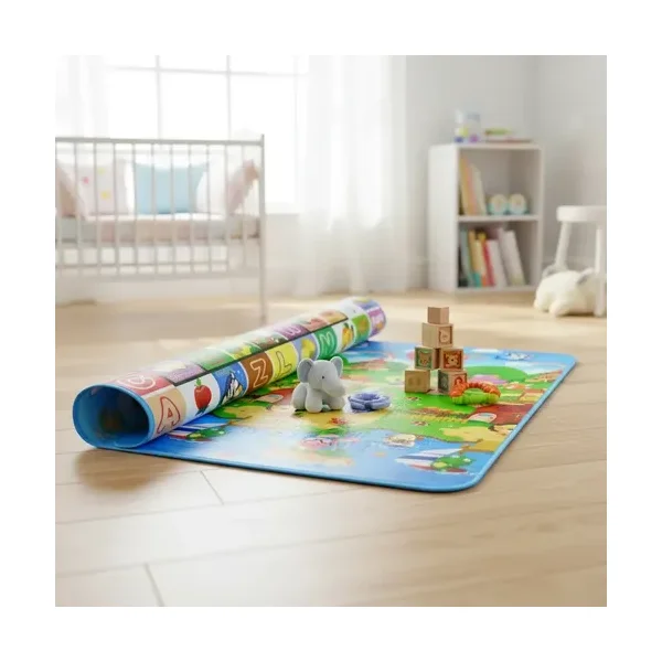 Alfombra Antigolpes Bebe Reversible Piso 5m Espesor