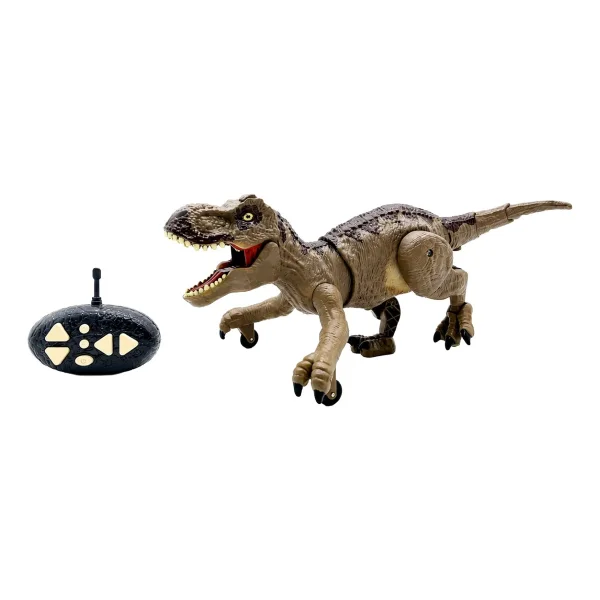 Dinosaurio T-rex Recargable Control Remoto Spray Luz Sonido Dinosaurio