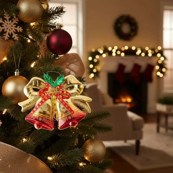 Campanas Navideñas Decoracion Navidad Adornos Para El Arbol