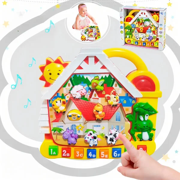 Piano Musical Granja Con 17 Teclas