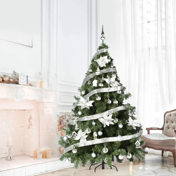 Arbol de Navidad Montañes Deluxe 1.80mts Con Adornos Kit X60