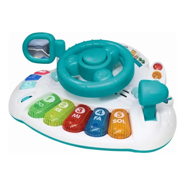Volante Didactico Con Piano Luz Y Sonidos Para Bebe