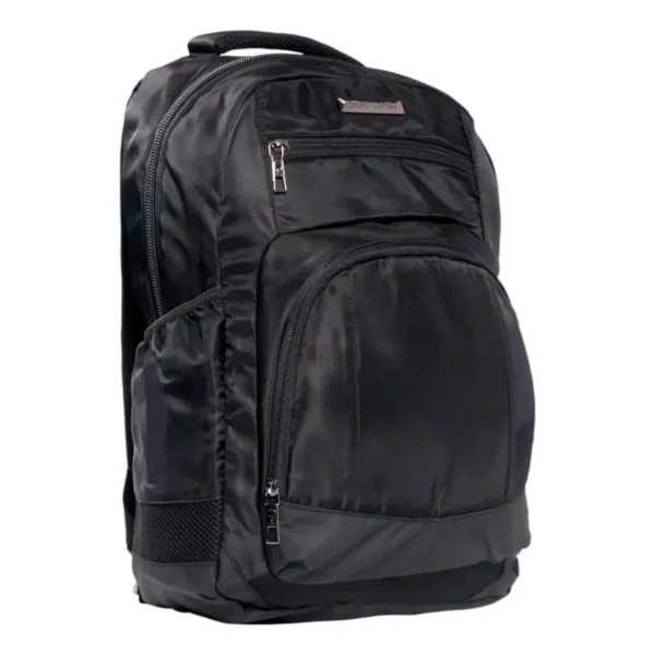 Mochila Negra Economica Urbana Escolar Oficina 20 Litros