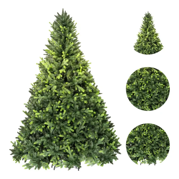 Arbol De Navidad Pino Natural Super Real 2.10mts Verde