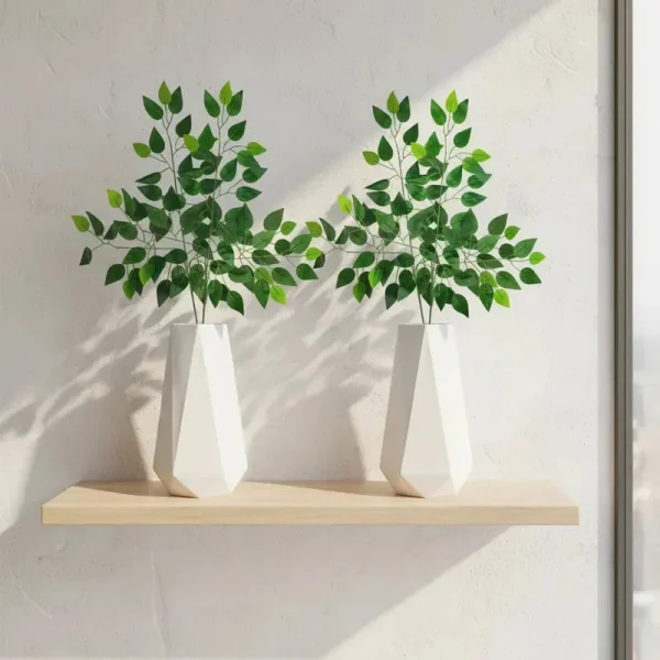 Ramo Artificial Planta Decorativa 55 Cm