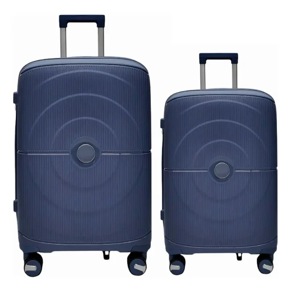 Set X2 Valija Rigida Expandible Grande + Carry On Importada
