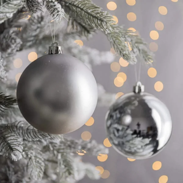 Adornos Navideños Set Bolas De Navidad 5cm X80 Unidades