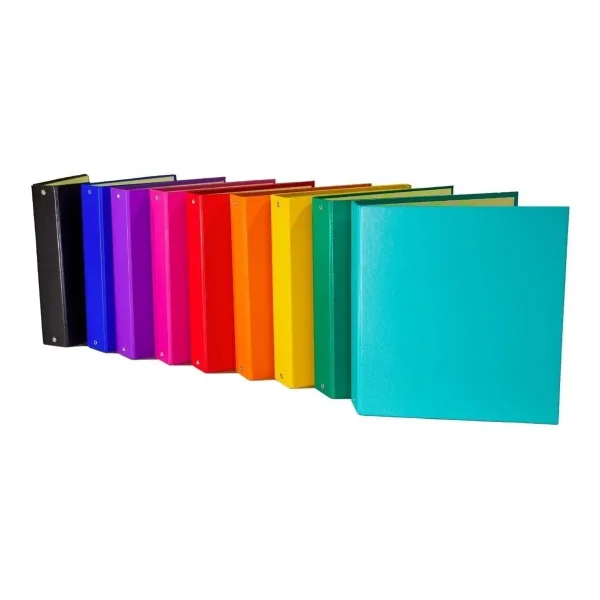 Carpeta Escolar Pvc Numero 3 Avios Color N3 Ganchos Pack X5
