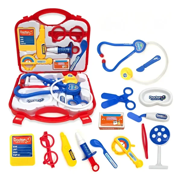 Valija Doctor Juguete Set Doctor Con 14 Accesorios
