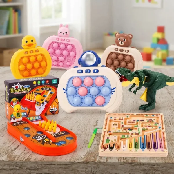 Combo Juguetes Niños Didáctico Interactivo Bundle Kit X5