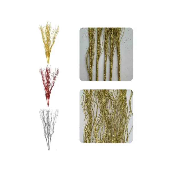 Ramas Espiga Decoración Navideña Adorno Navidad 105 Cm Pack