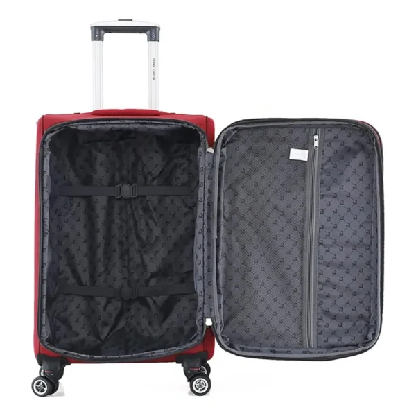 Valija Semi Rigida 24 Pulgadas Expandible Mediana Tela Viaje