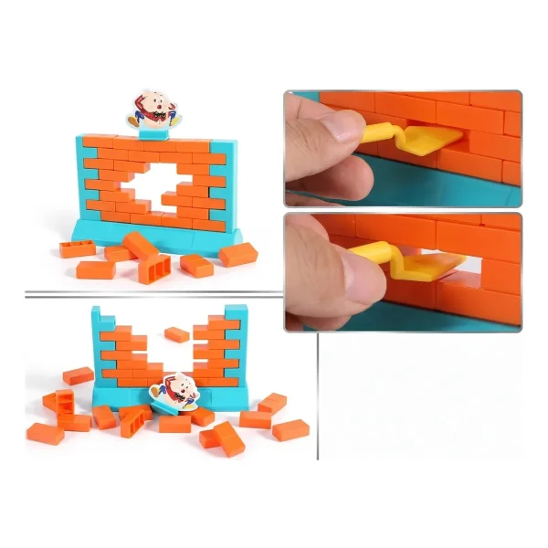 Juego De Mesa Rompe Muros Equilibrio Destreza Brick Game