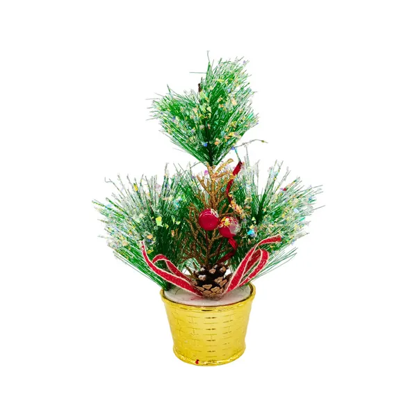 Arbolito De Navidad Decoracion Navideña Pino 20cm Adornos Verde