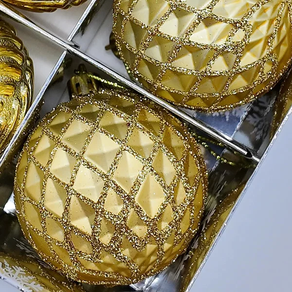 Navidad Adornos Bolas Navideñas Decoradas 6cm X24 Piezas