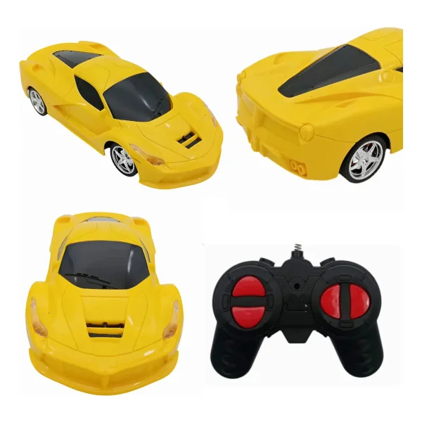 Auto Deportivo A Radio Control Remoto Ferrari Escala 1:18 Rojo