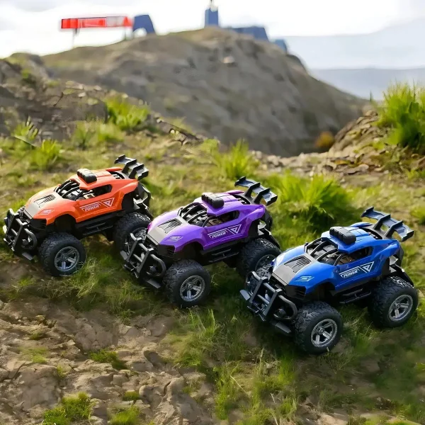 Auto A Radio Control Remoto Stunt Mini Acrobático Con Luz Violeta