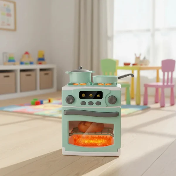 Cocina Horno Juguete Infantil Con Luz Sonido Y Accesorios Agua