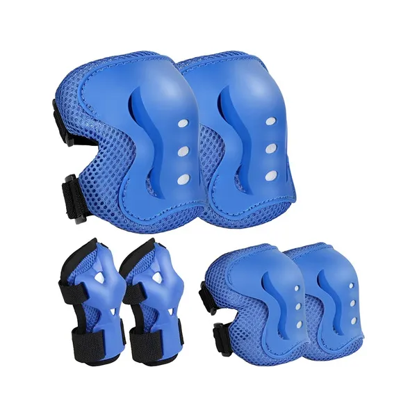 Set De Proteccion Niños X6 Pz Rodilleras Coderas Muñequeras