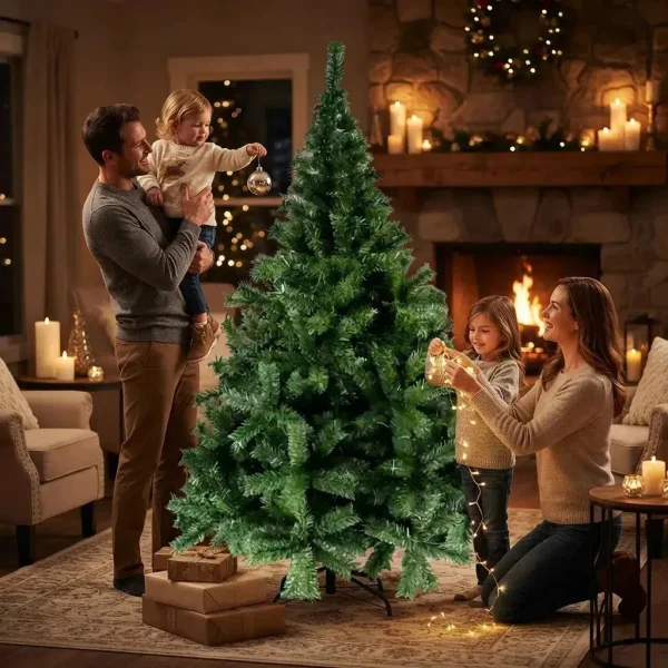 Arbol De Navidad Verde Canadian Luxury 2,30mts