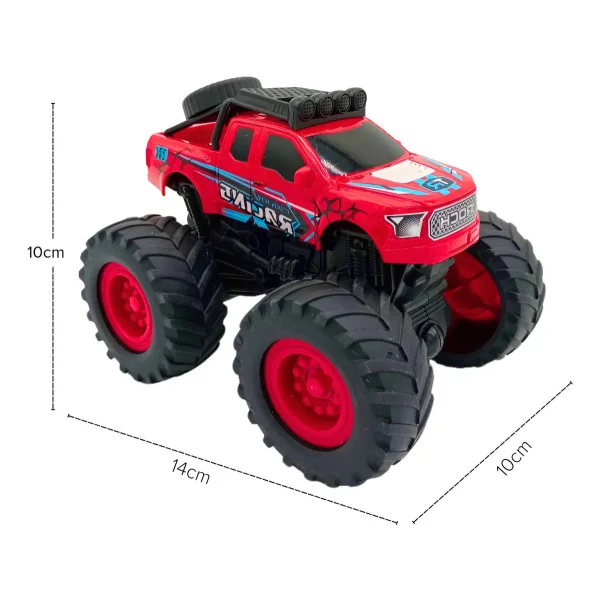 Auto A Friccion Off Road Monster 360 Giro Juguetes