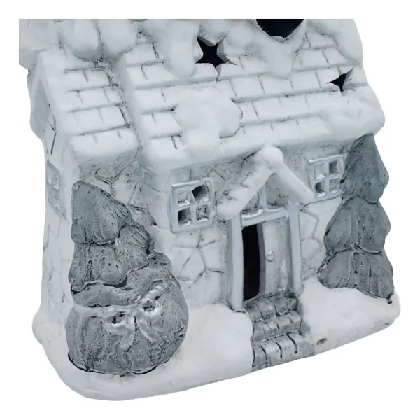 Casita De Ceramica Con Iluminacion