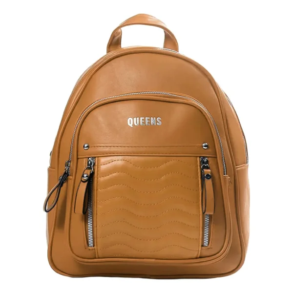 Mochila Cartera Mujer Impermeable Urbana Eco Cuero 100% Pu