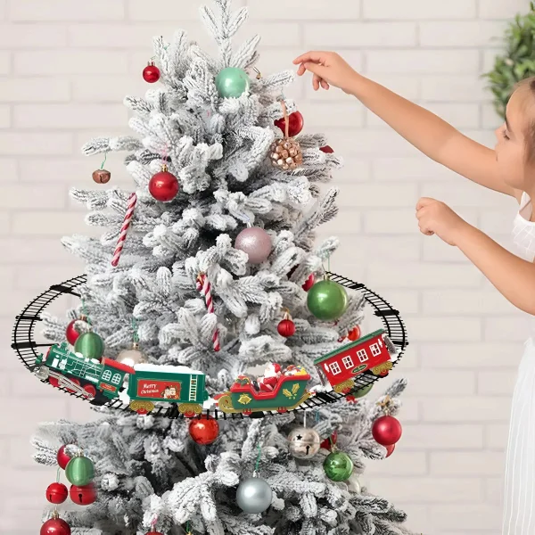Set Tren Colgante Navideño Para Árbol De Navidad Verde