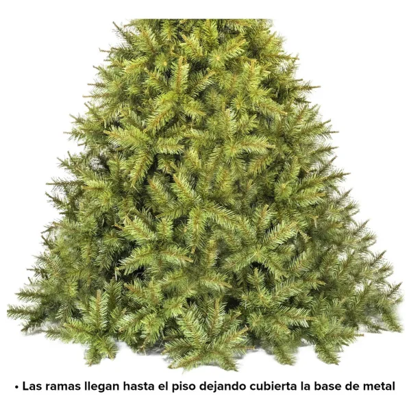 Arbol De Navidad Verde Cipres 2,10 Mts Tope De Gama