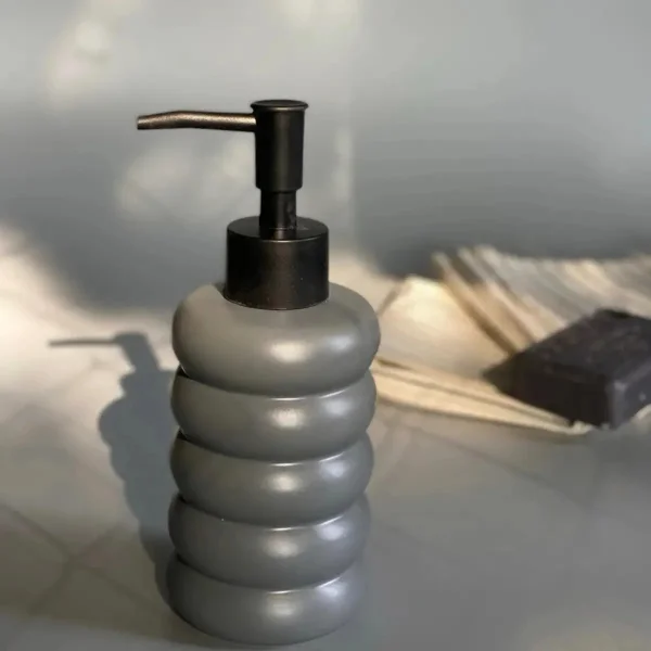 Dispenser Jabón Liquido Dispensador De Cerámica Baño 280ml