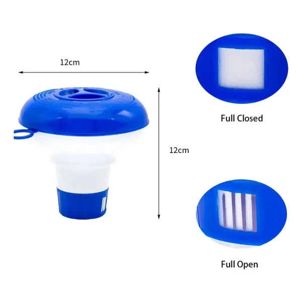 Boya Flotante Azul Para Pileta 12 Cm