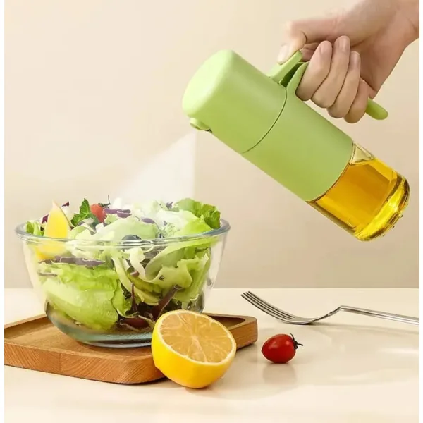 Rociador Aceitera De Vidrio Spray De Aceite Cocina 210ml