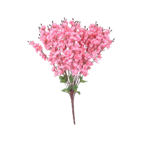 Flores Artificiales Ramo Vara Cerezos Decoracion Pack X4