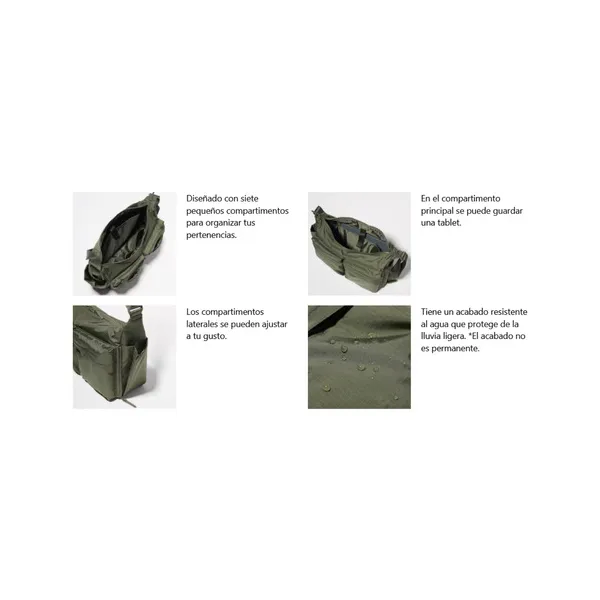 Morral Cross Bag Bolso Viral Cartera Portafolio Impermeable