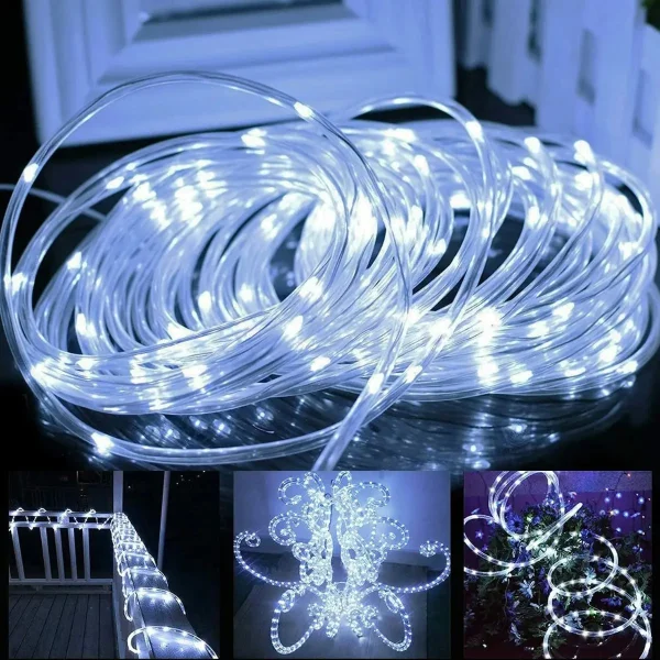 Manguera Tira Fina Led 10 Metros Luces Navidad Iluminación