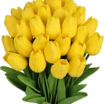 Tulipan Artificial Flores Artificiales Decoracion Ramo X10