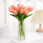 Tulipan Artificial Flores Artificiales Decoracion Ramo X20