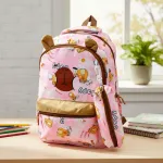 Mochila Escolar + Cartuchera Capibara Infantil Para Niños/as